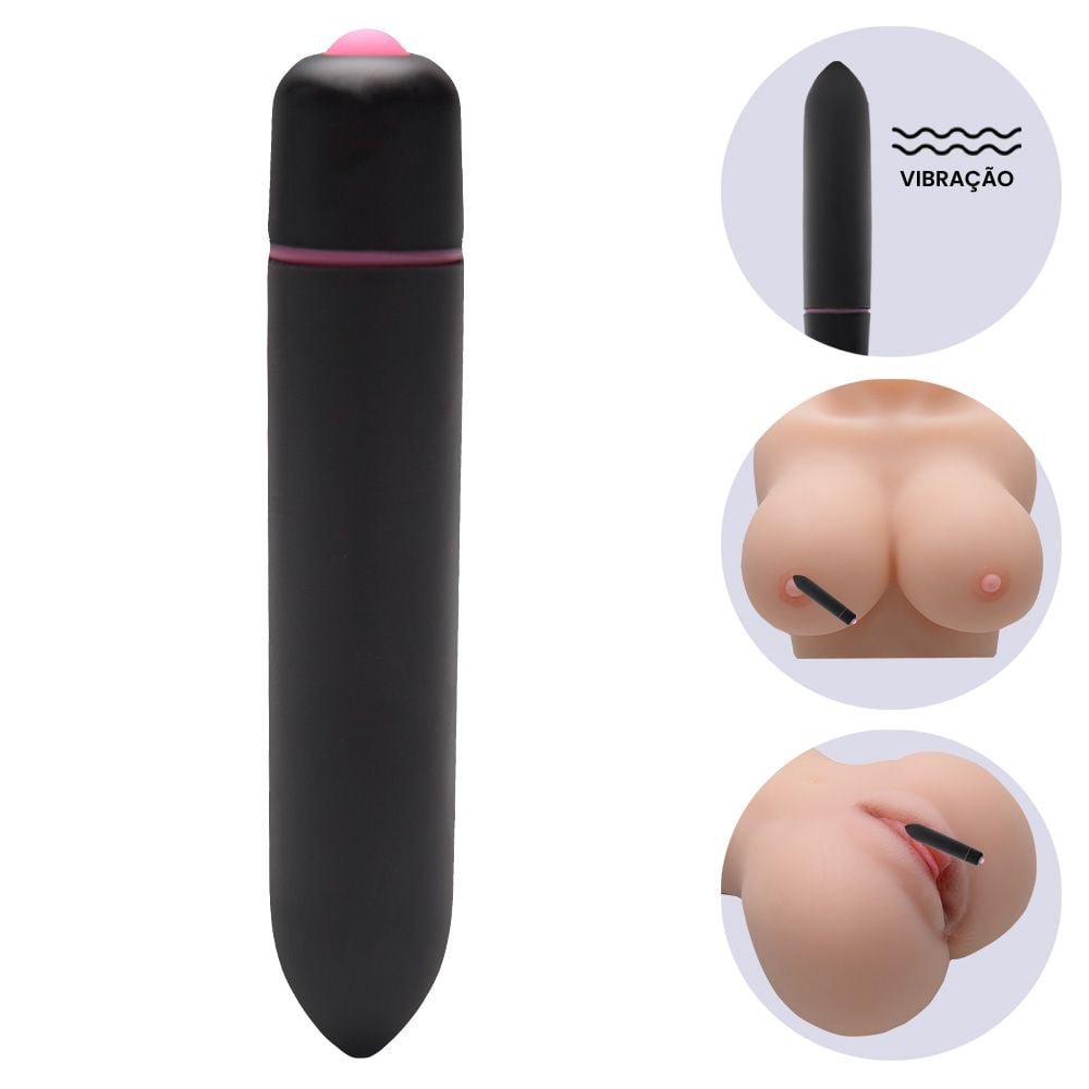 Power Bullet Clássico Plus 8,5 X 1,5cm Vipmix