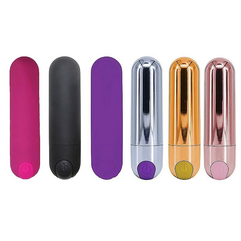 Power Bullet com 10 Vibrações - Green Baby - Pink - Aveludado