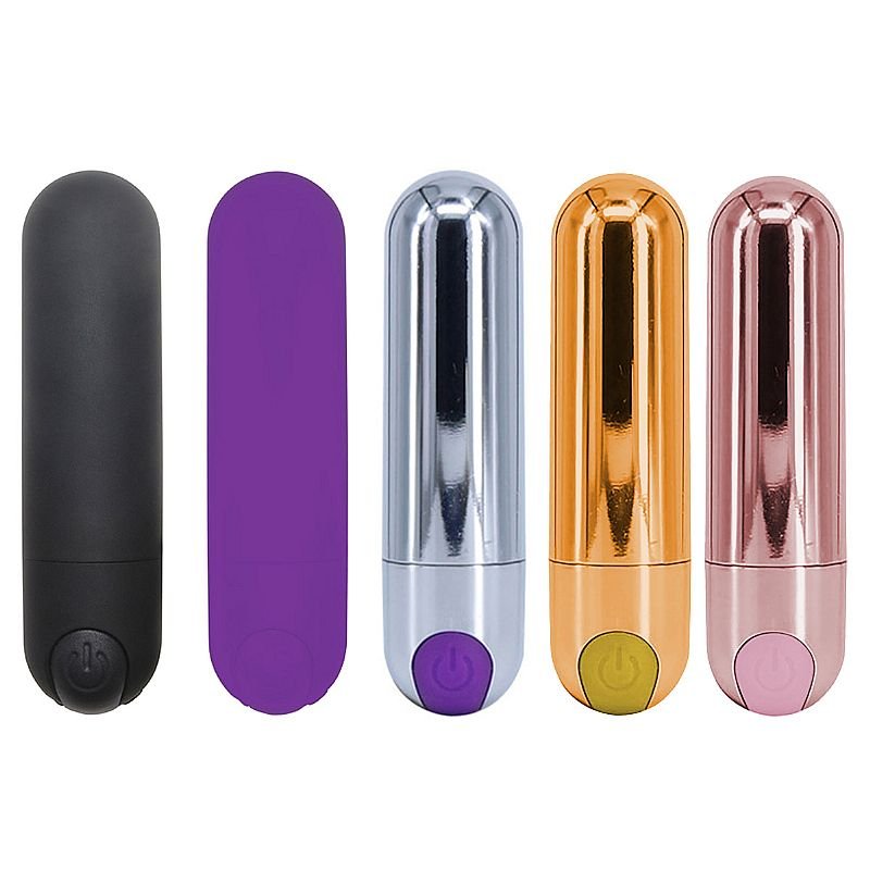 Power Bullet com 10 Vibrações - Green Baby - Pink - Aveludado