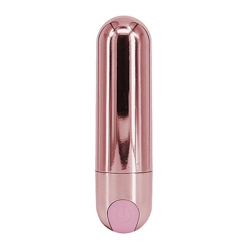 Power Bullet com 10 Vibrações - Green Baby - Pink - Aveludado