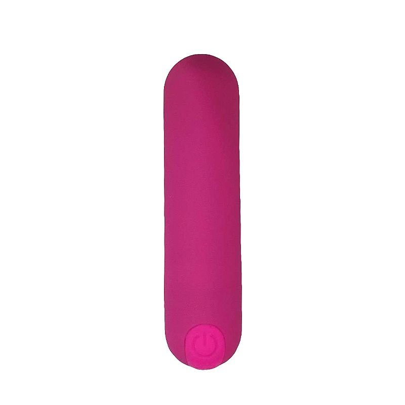 Power Bullet com 10 Vibrações - Green Baby - Pink - Aveludado