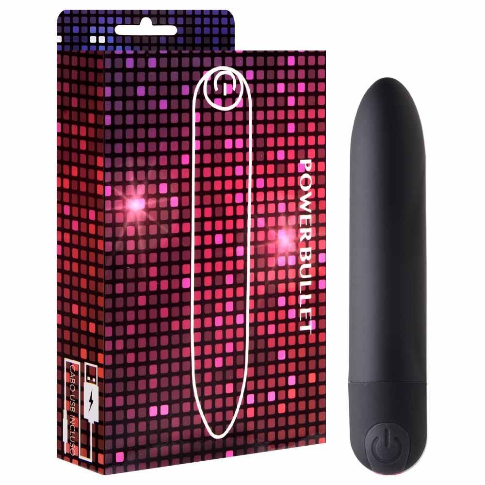 Power Bullet Recarregável 10 Vibrações Youvibe Vipmix