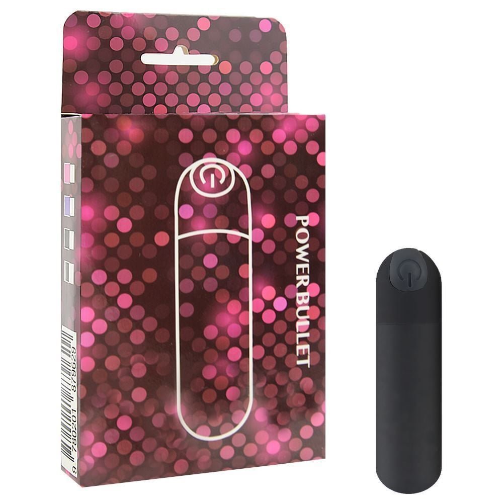 Power Bullet Recarregável Com 10 Vibrações Vipmix