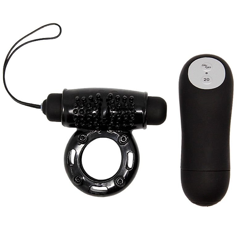 Power Ring - Anel Peniano com Vibrador a Distância - Wireless de 20 Funções - BAILE