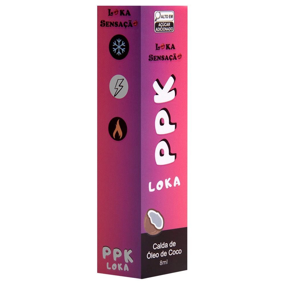 Ppk Loka Funcional óleo De Coco 8ml Loka Sensação