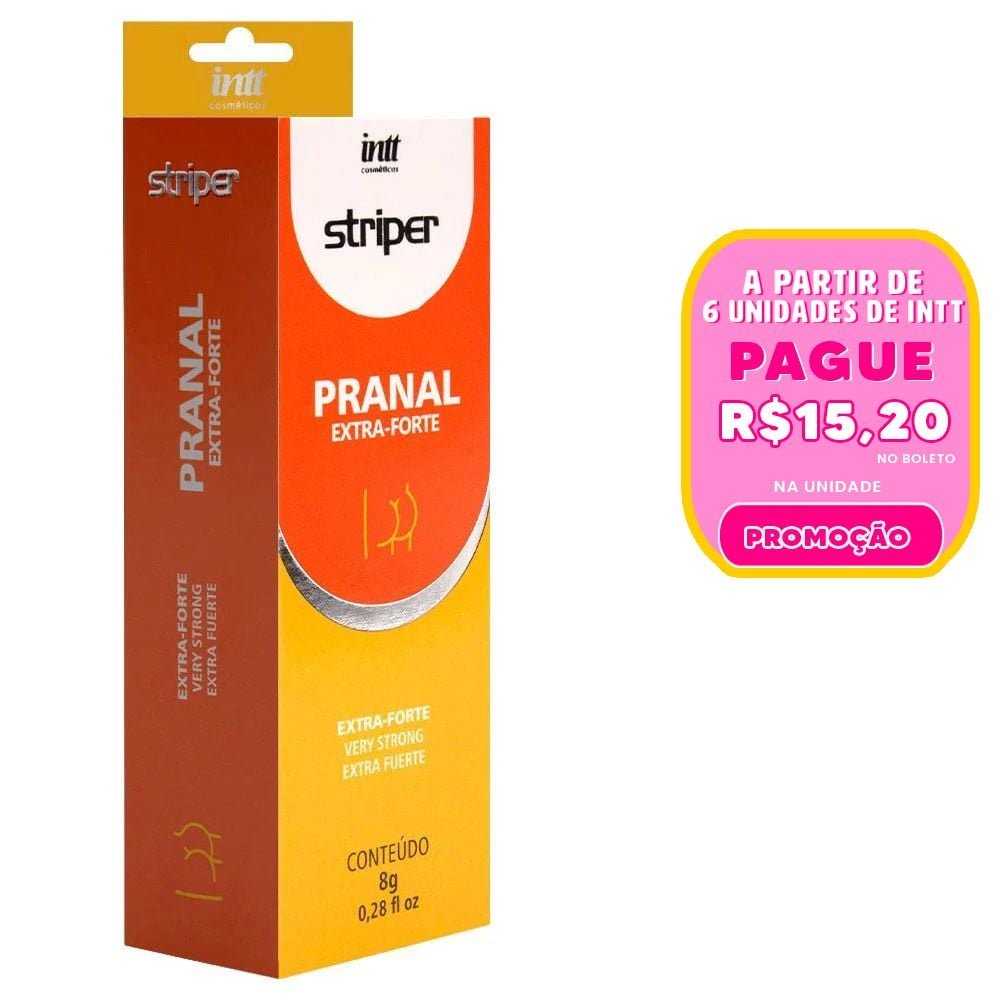 Pranal Stripper Gel Facilitador Anal 8g Intt