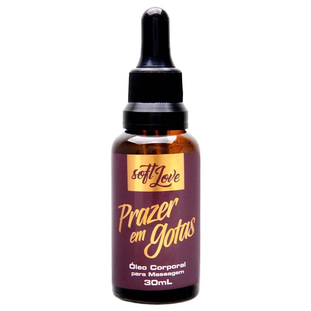 Prazer Em Gotas óleo Excitante Hot 30ml Soft Love