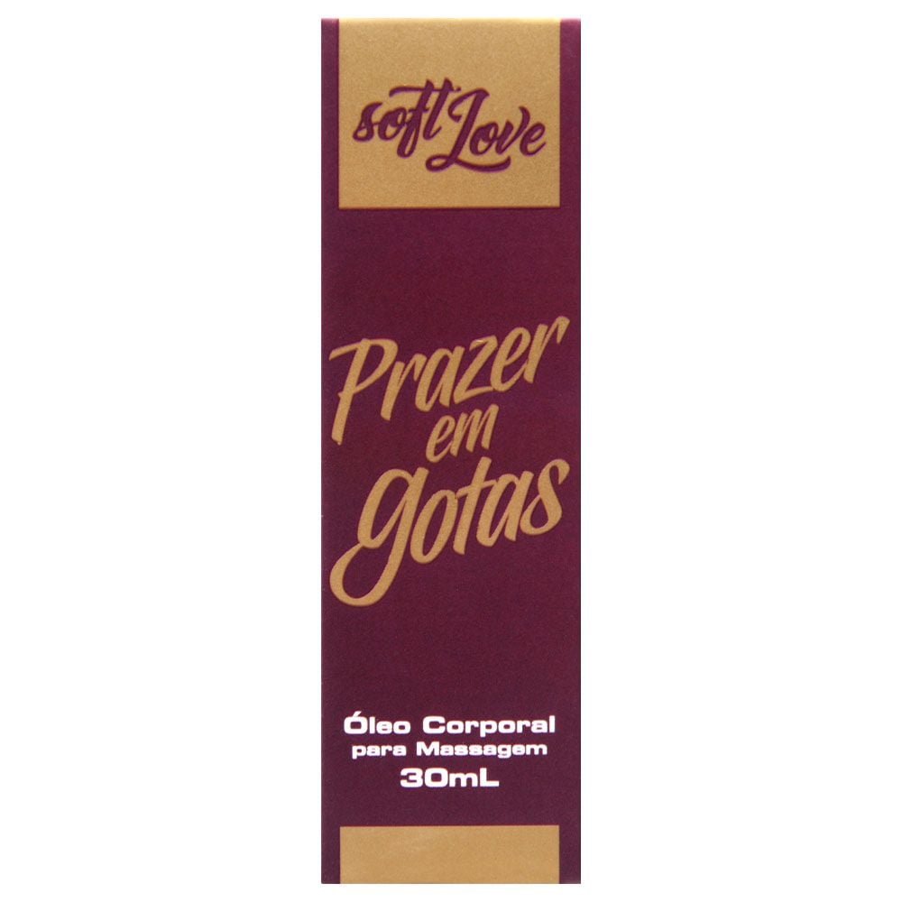 Prazer Em Gotas óleo Excitante Hot 30ml Soft Love