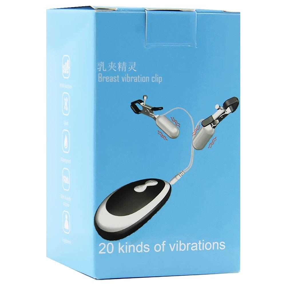 Prendedores De Mamilos Com Bullet 20 Vibrações Vipmix