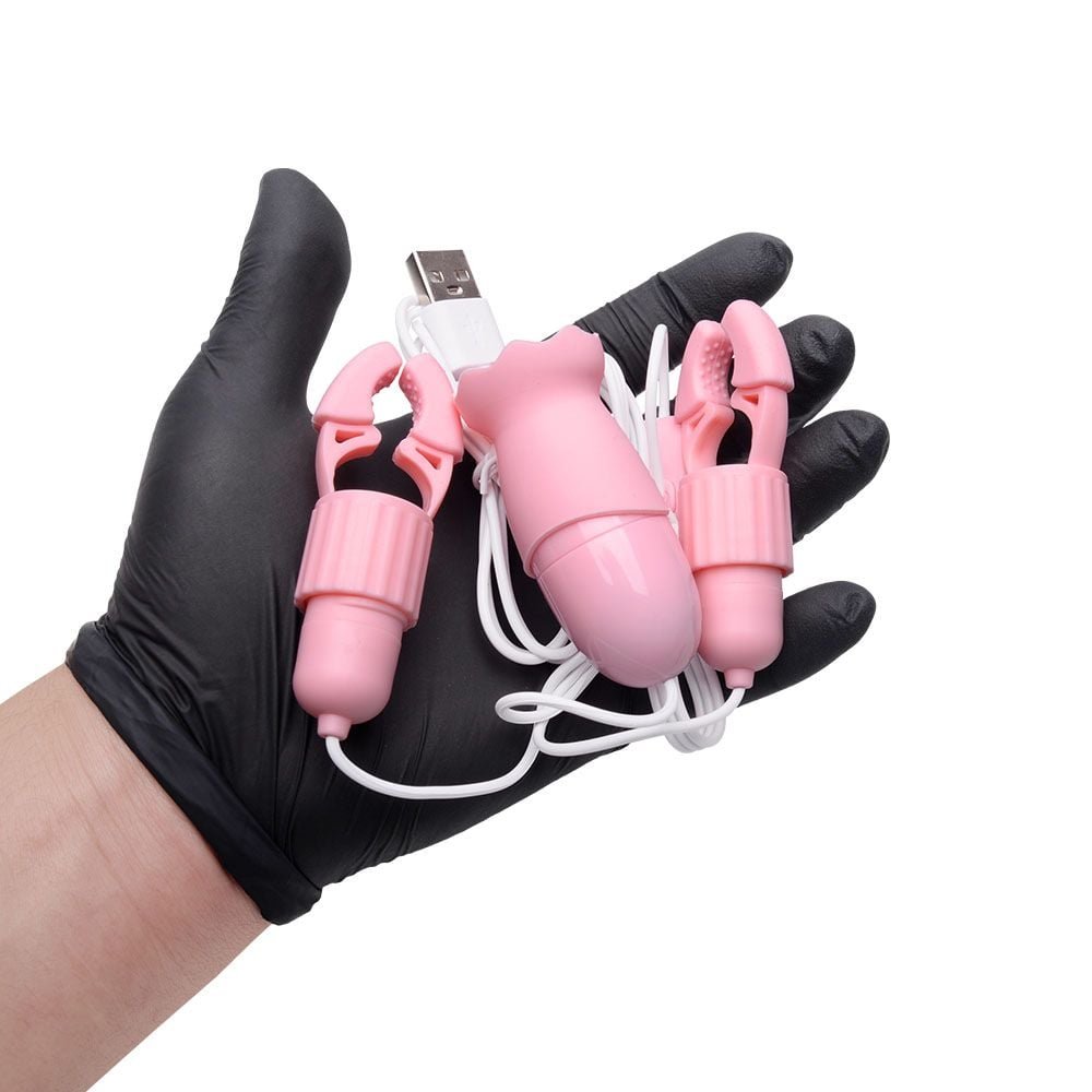Prendedores Mamilos Vibrador Usb Youvibe Vipmix