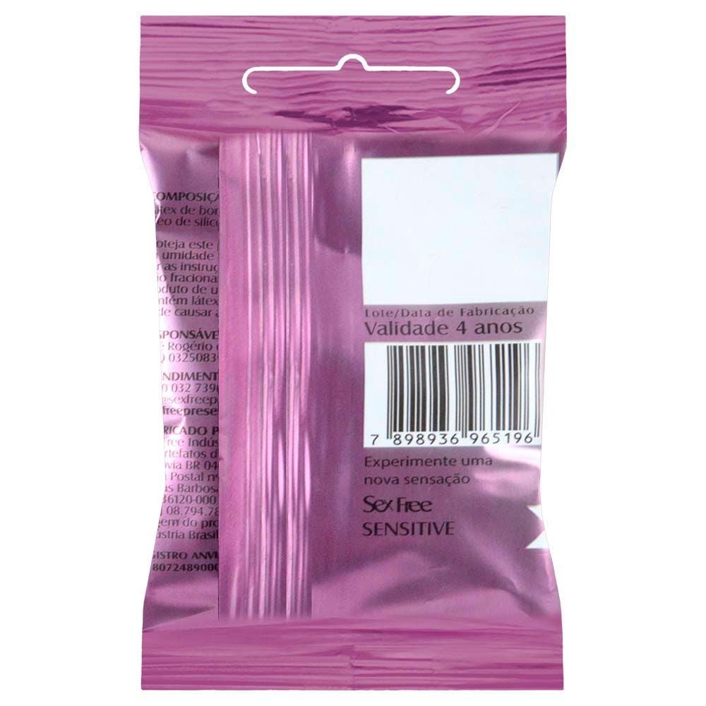 Preservativo Exciting Com 3 Unidades Sex Free