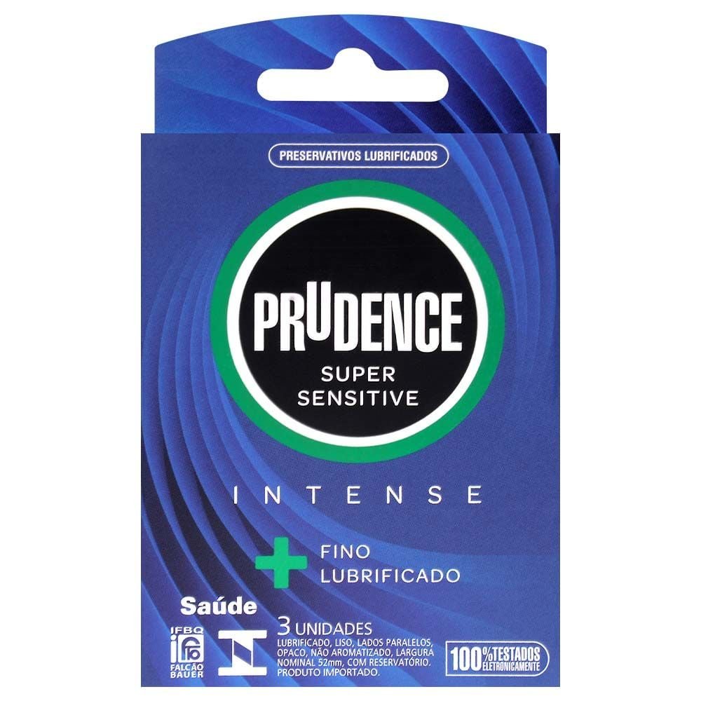 Preservativo Intense 03 Unidades Prudence