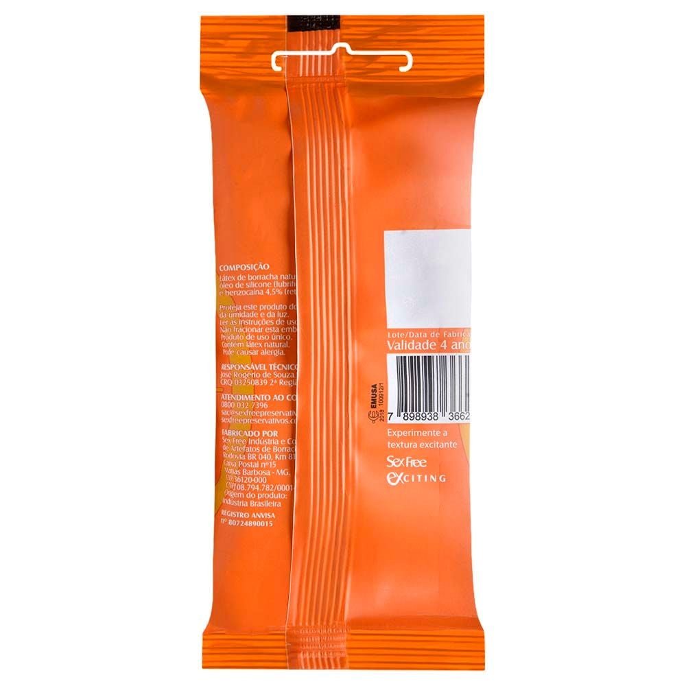 Preservativo Prolong Com 8 Unidades Sex Free