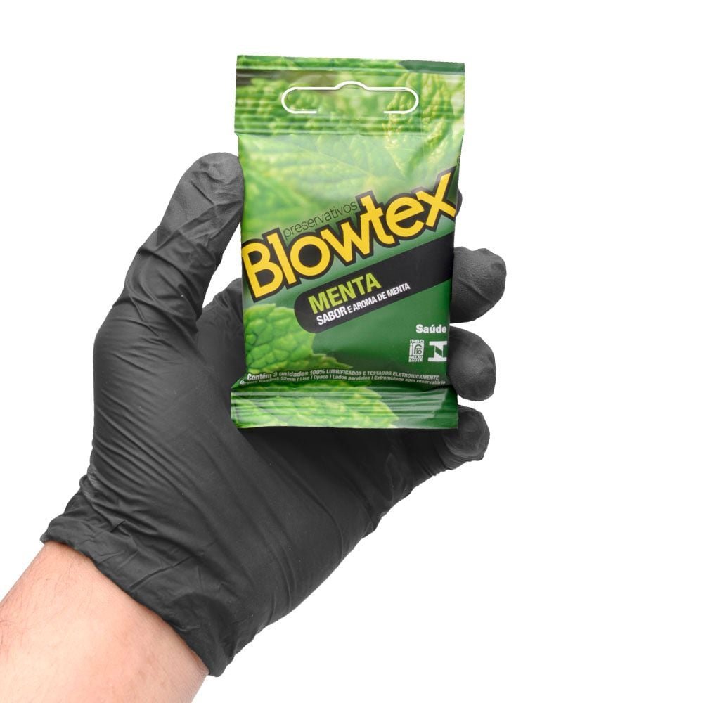 Preservativo Sabor Menta 03 Unidades Blowtex