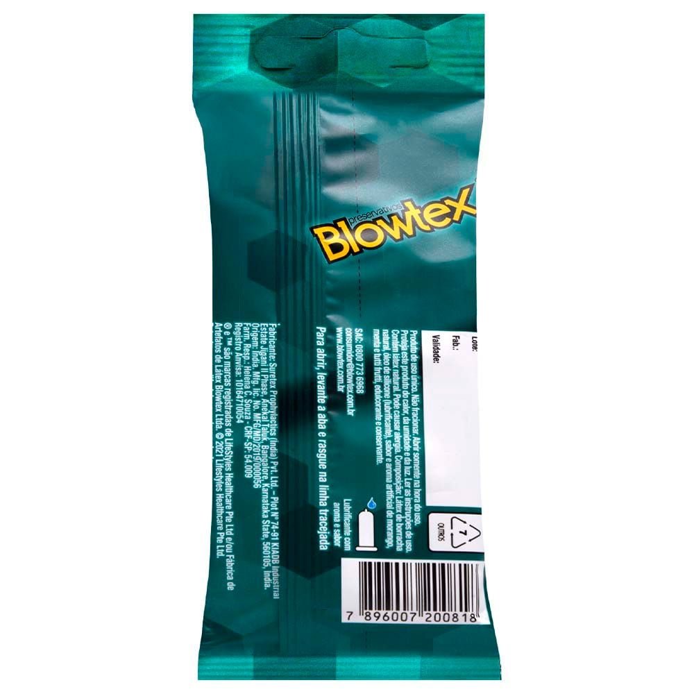 Preservativo Sabores Twist 06 Unidades Blowtex