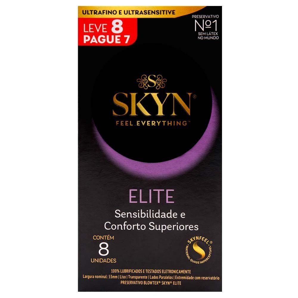 Preservativo Skyn Elite 8 Unidades Blowtex