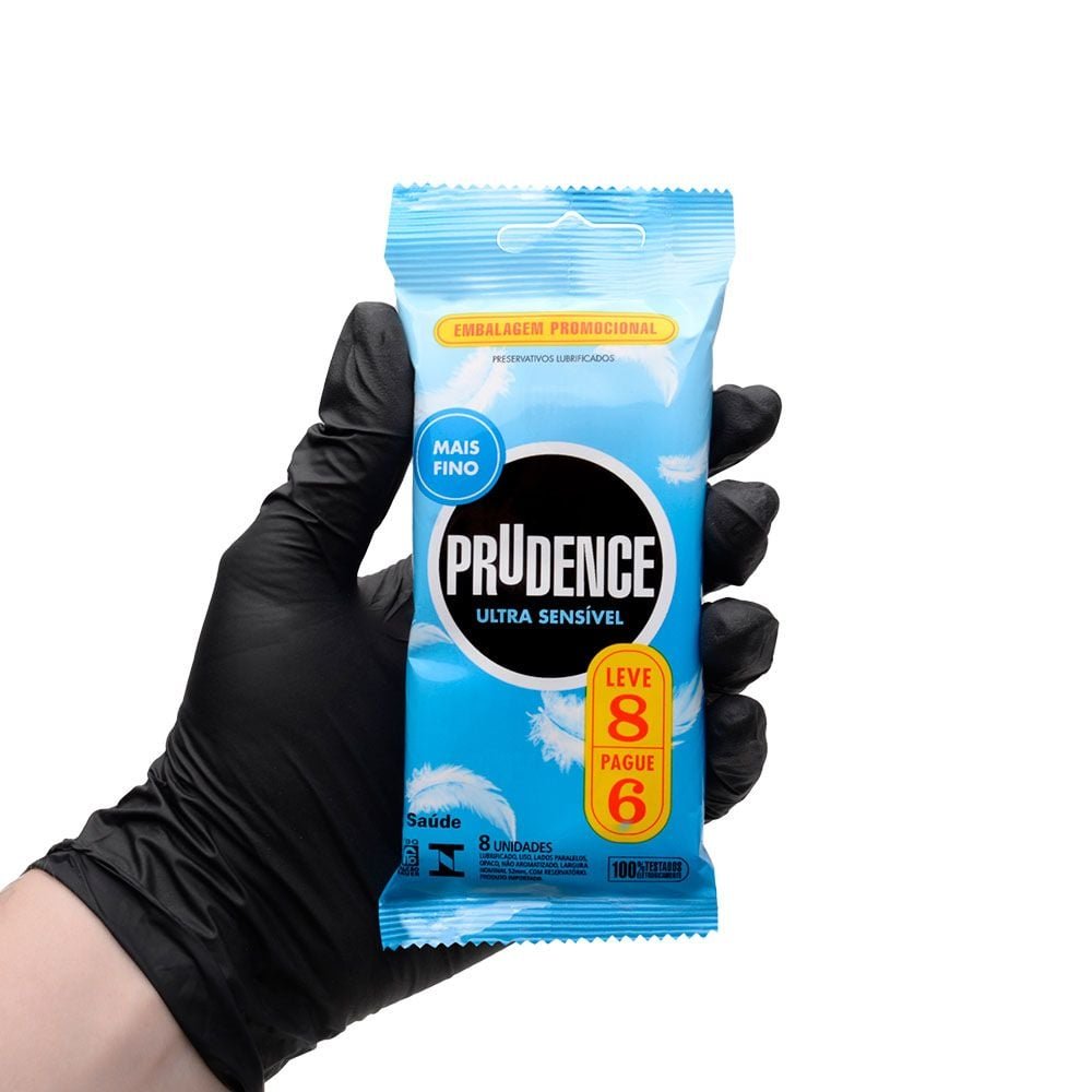Preservativo Ultra Sensível Com 6 Unidades Prudence