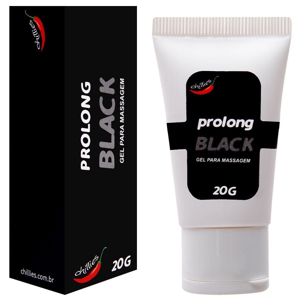 Prolong Black Gel Retardador 20g Chillies