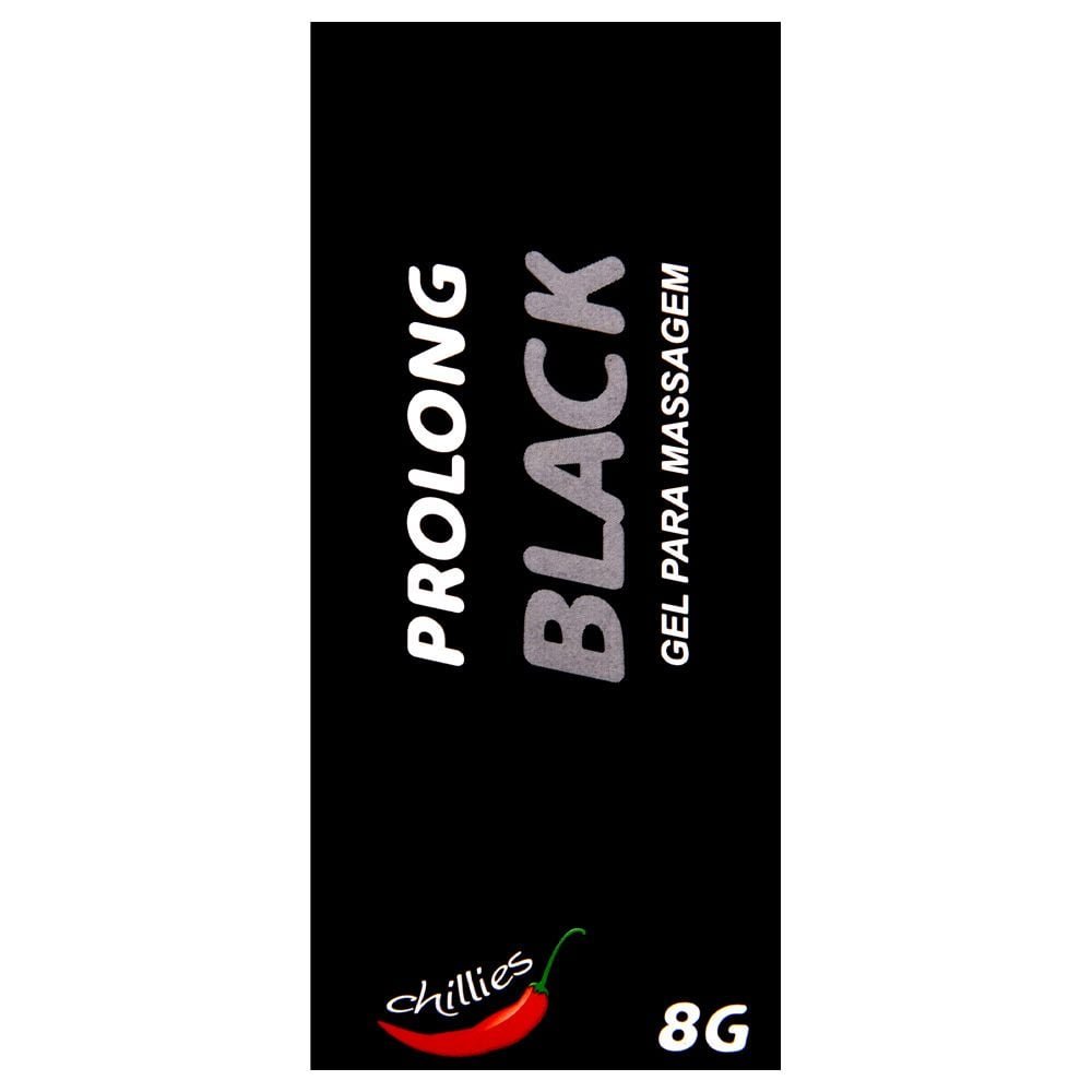 Prolong Black Gel Retardador 8g Chillies