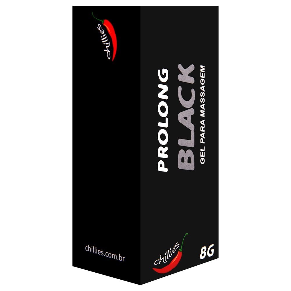 Prolong Black Gel Retardador 8g Chillies