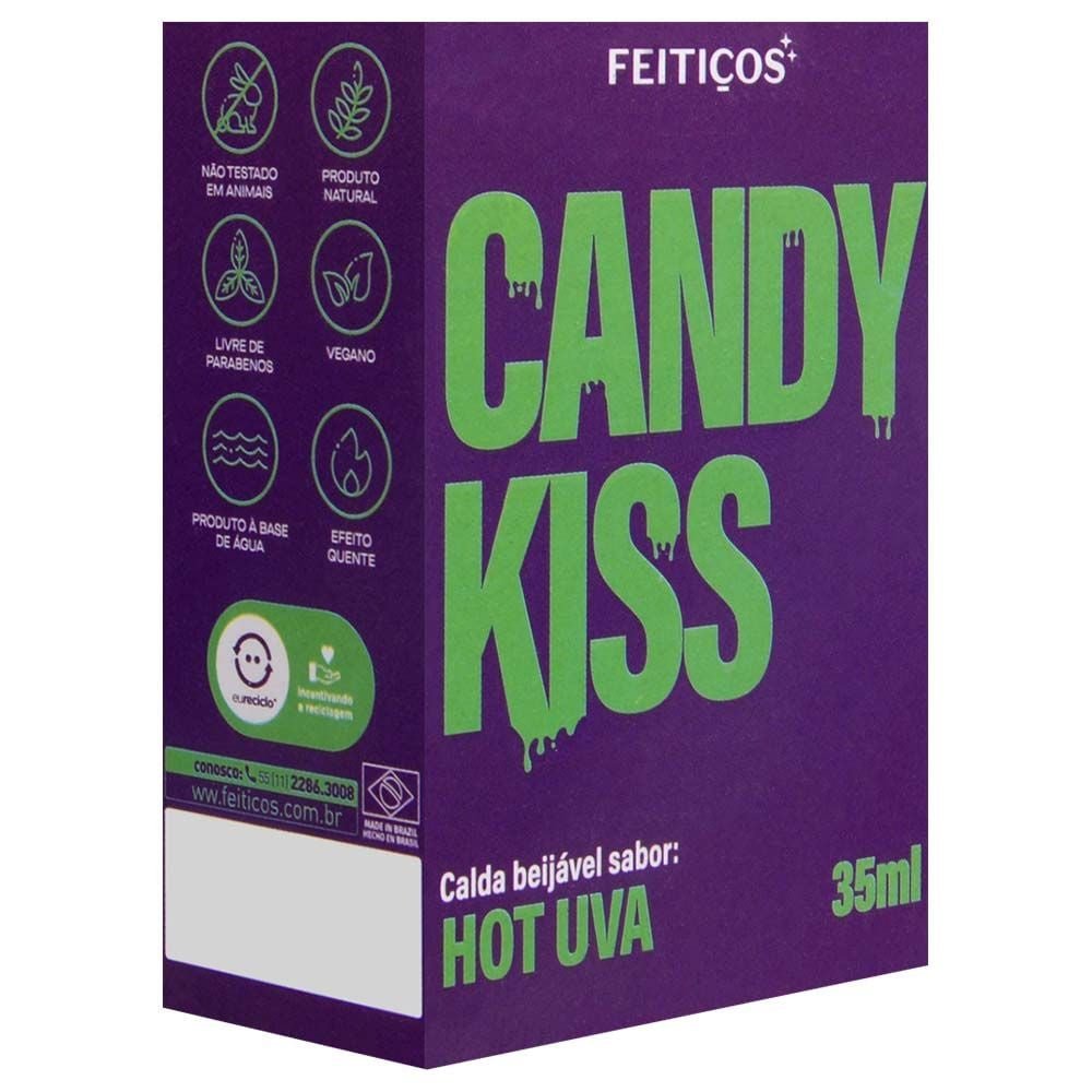 Promo Candy Kiss Gel Comestível 35ml Feitiços