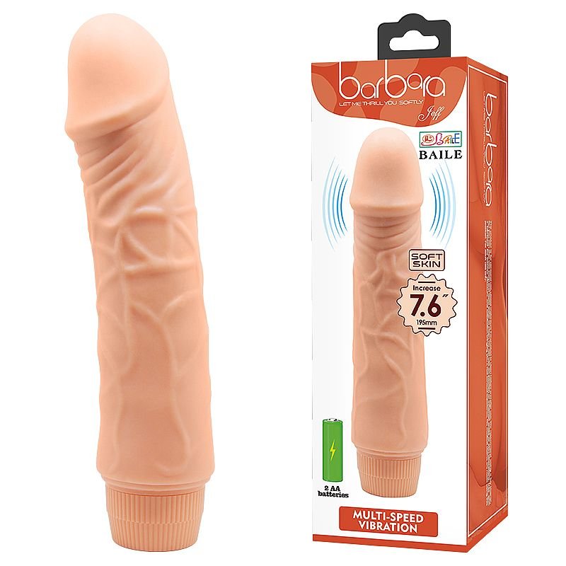 Prótese com Vibrador - Barbara Jeff - Baile