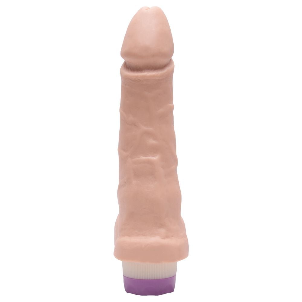 Prótese Com Vibro Interno 16,5 X 3,5cm Pau Brasil