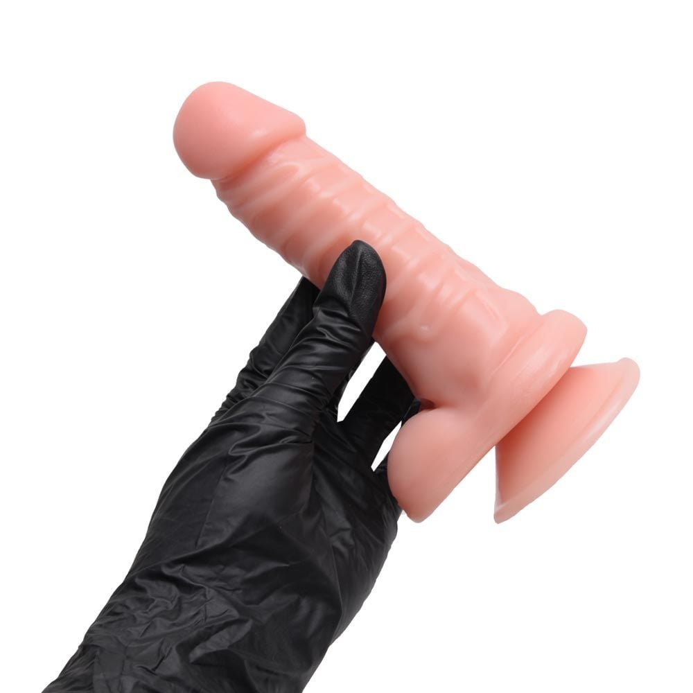 Prótese Maciça Realística Com Ventosa 14 X 3,5cm Soulsex