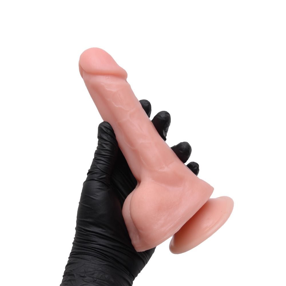 Prótese Maciça Realística Com Ventosa 15,5 X 3,7cm Soulsex