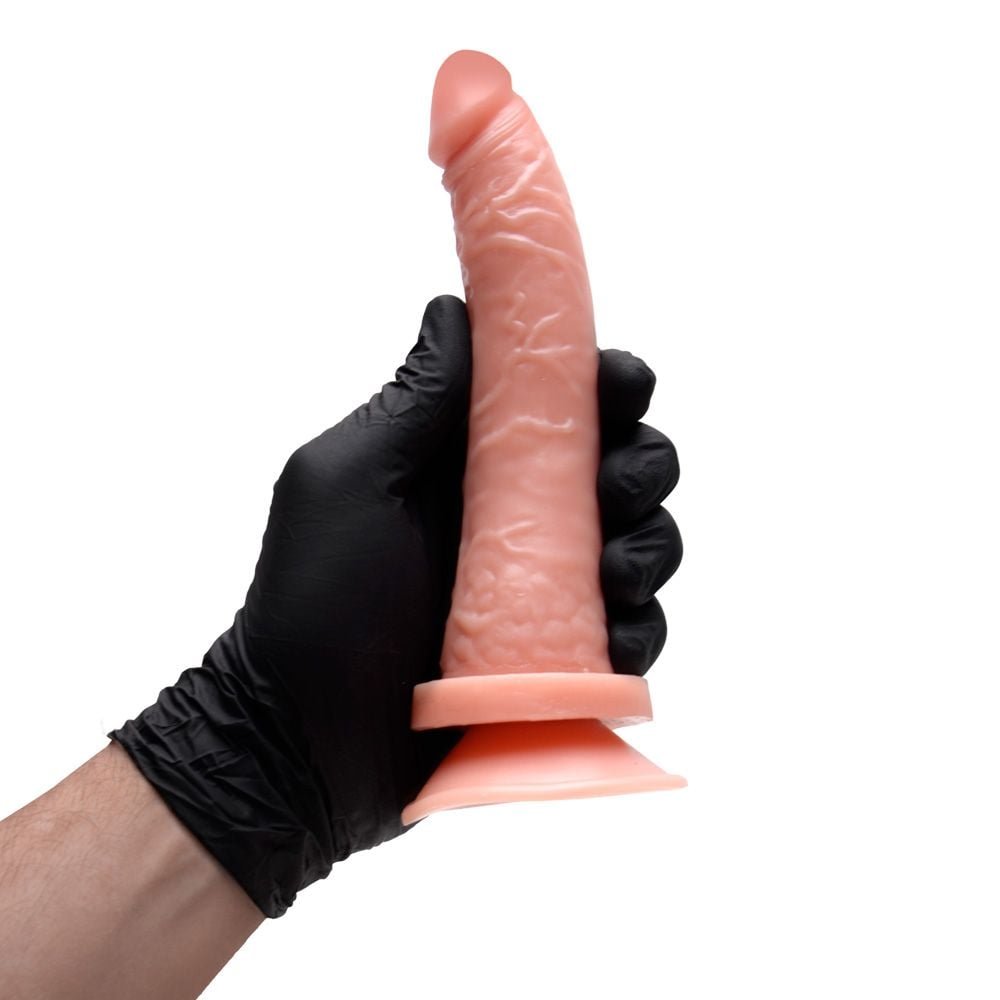 Prótese Maciça Realística Com Ventosa 17,5 X 3,5cm Soulsex