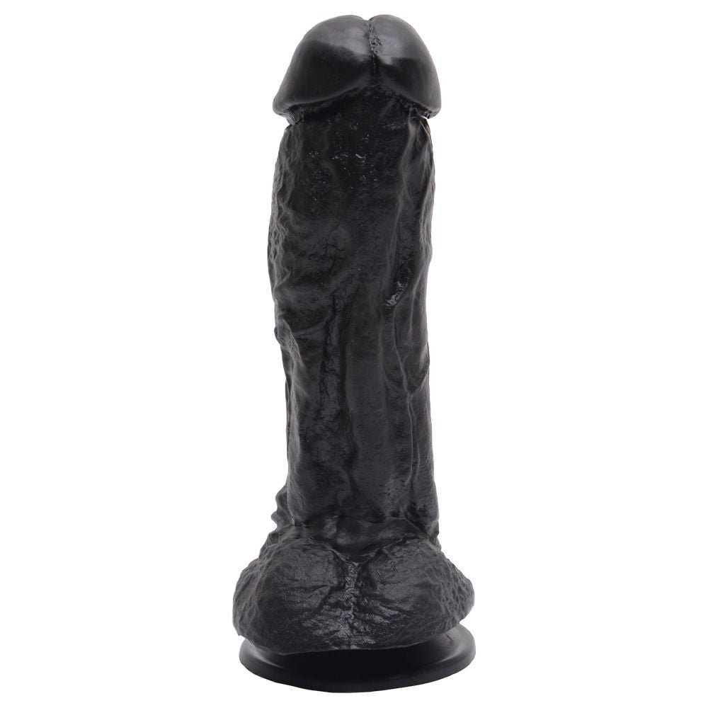 Prótese Maciça Realística Com Ventosa 18 X 4,5cm Soulsex