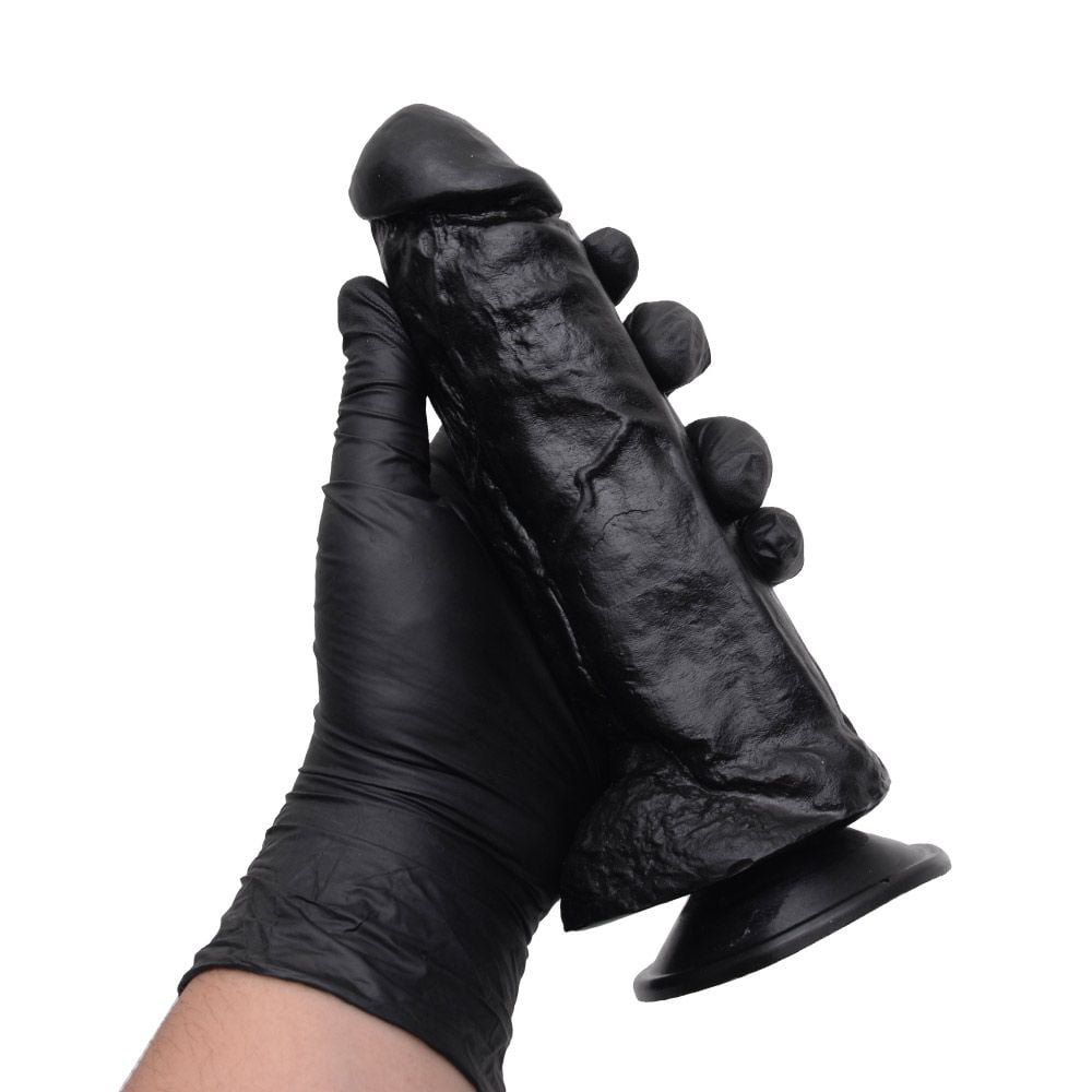 Prótese Maciça Realística Com Ventosa 18 X 4,5cm Soulsex
