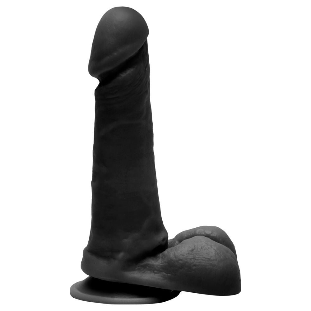 Prótese Maciça Realística Ventosa 17,5 X 3,5cm Soulsex