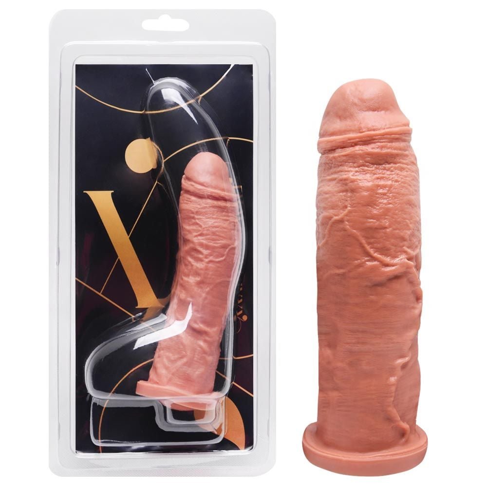 Prótese Maciça Torto 17 X 4,6cm Dominatrixxx