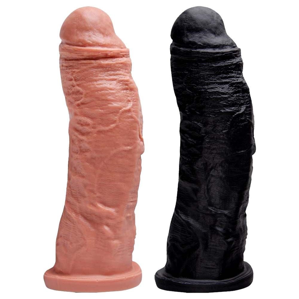 Prótese Maciça Torto 17 X 4,6cm Dominatrixxx