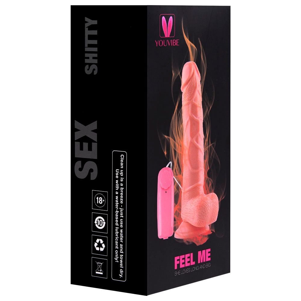 Prótese Pênis Rotativo Com Escroto E Ventosa Vipmix