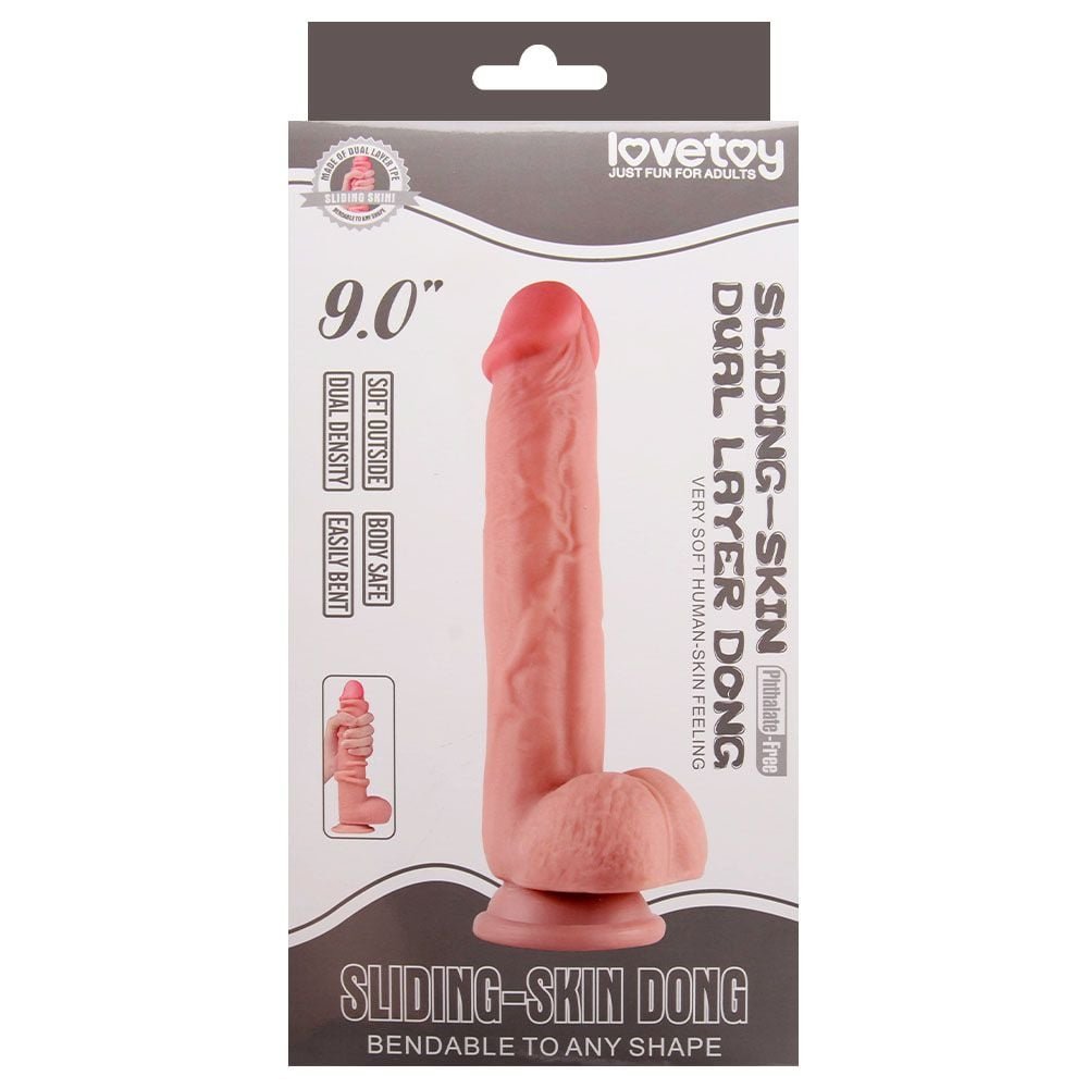 Prótese Realística 24cm Dupla Intensidade Dual Layer Dong Vipmix