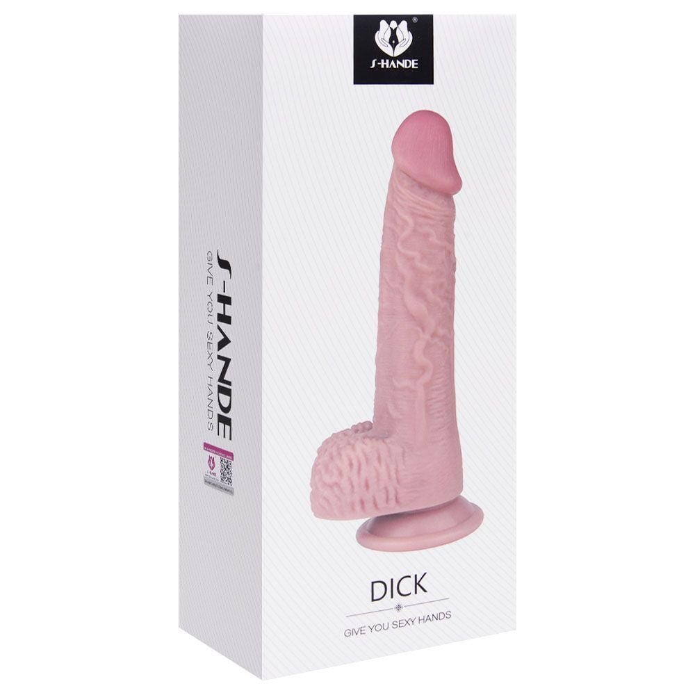 Prótese Realística Dick 20,5 X 3,5cm S-hande Sexy Import