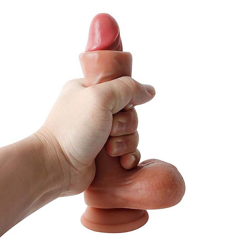 Prótese Realística Dupla Camada - Feito em Silicone Líquido - 18,5 X 3,0 cm