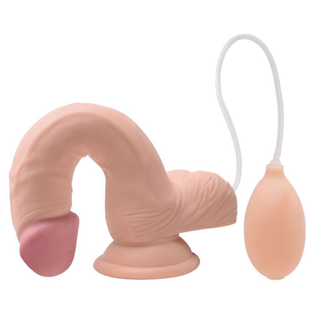 Prótese Realística Ejaculador Lovetoy Cumming Softee Vipmix