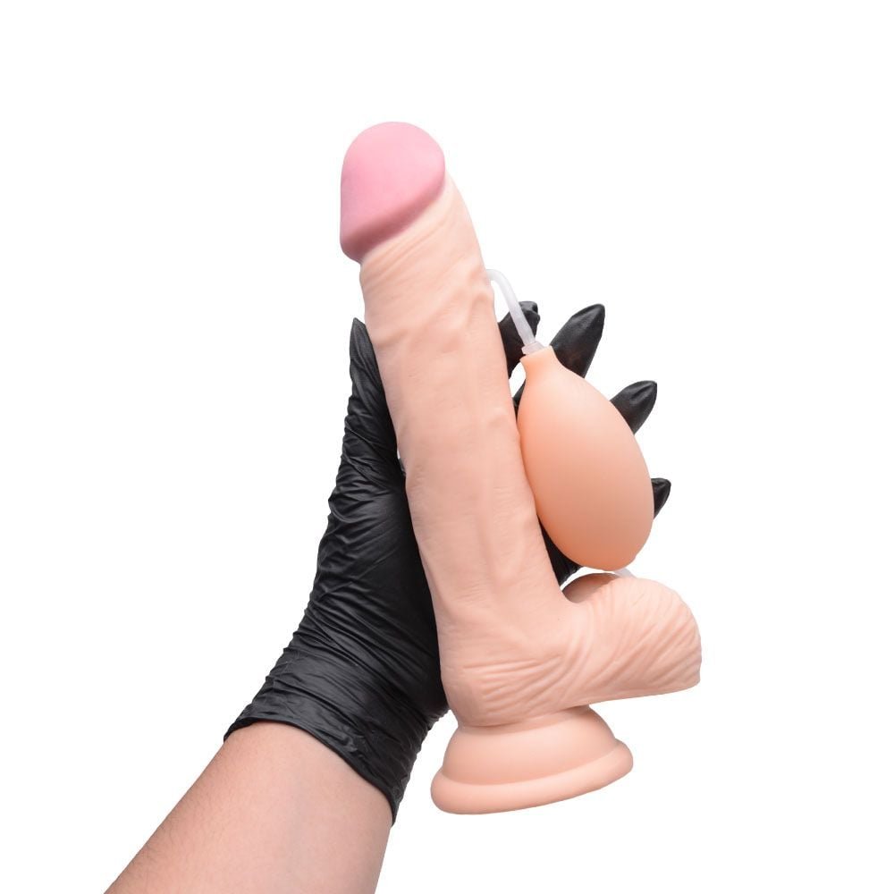 Prótese Realística Ejaculador Lovetoy Cumming Softee Vipmix