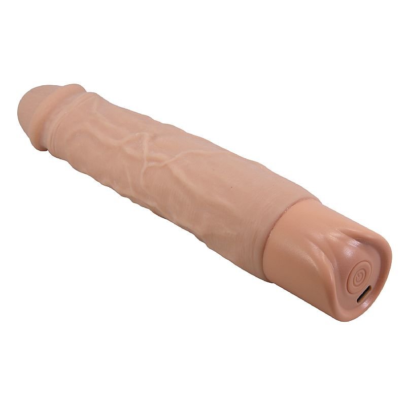 Prótese Realístico com Vibrador - Osric Bege - 22,3 x 4,0 cm - Pretty Love