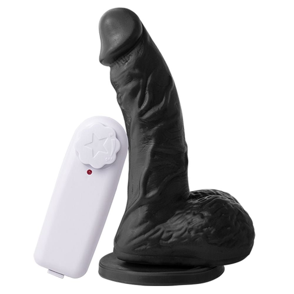 Prótese Vibrador Com Ventosa 14,5 X 3,5cm Soulsex
