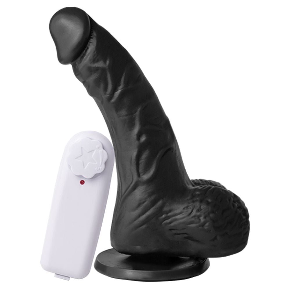 Prótese Vibrador Com Ventosa 16 X 4cm Soulsex