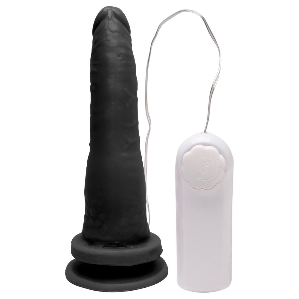 Prótese Vibrador Com Ventosa 17,5 X 3,5cm Soulsex