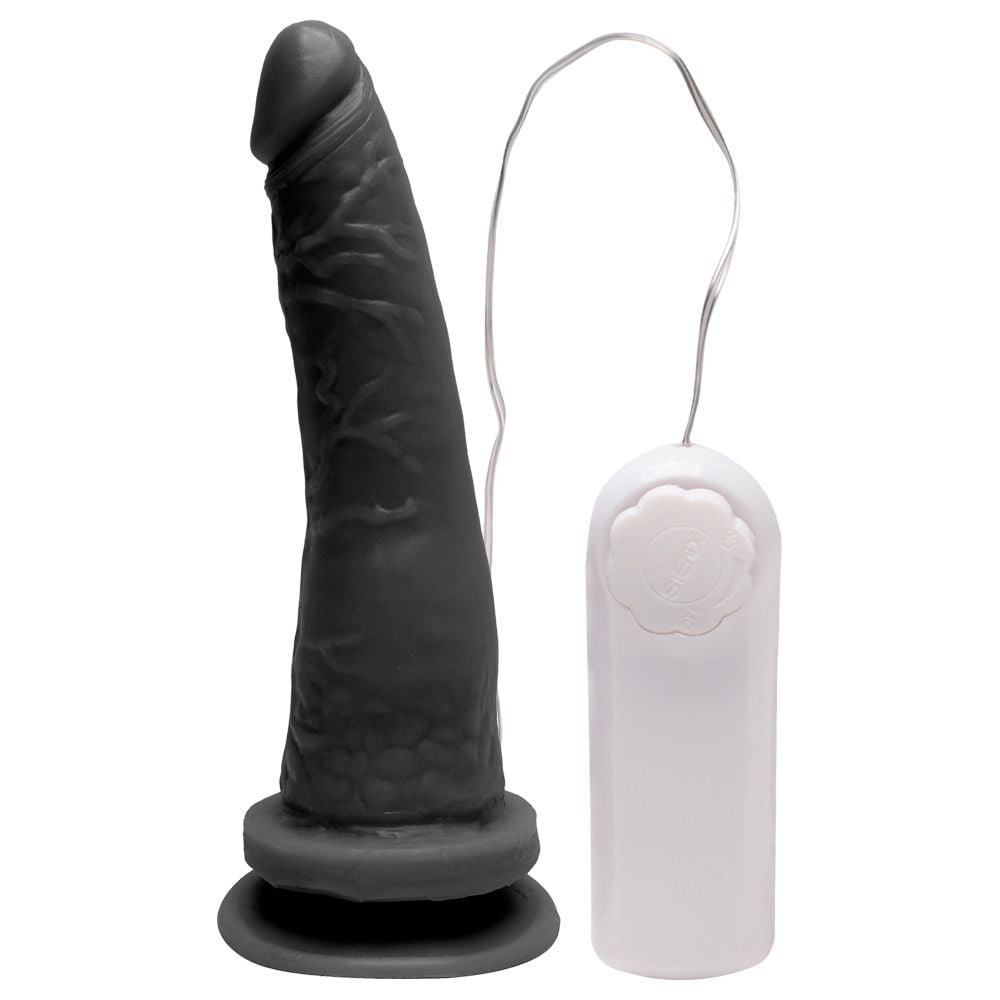 Prótese Vibrador Com Ventosa 17,5 X 3,5cm Soulsex