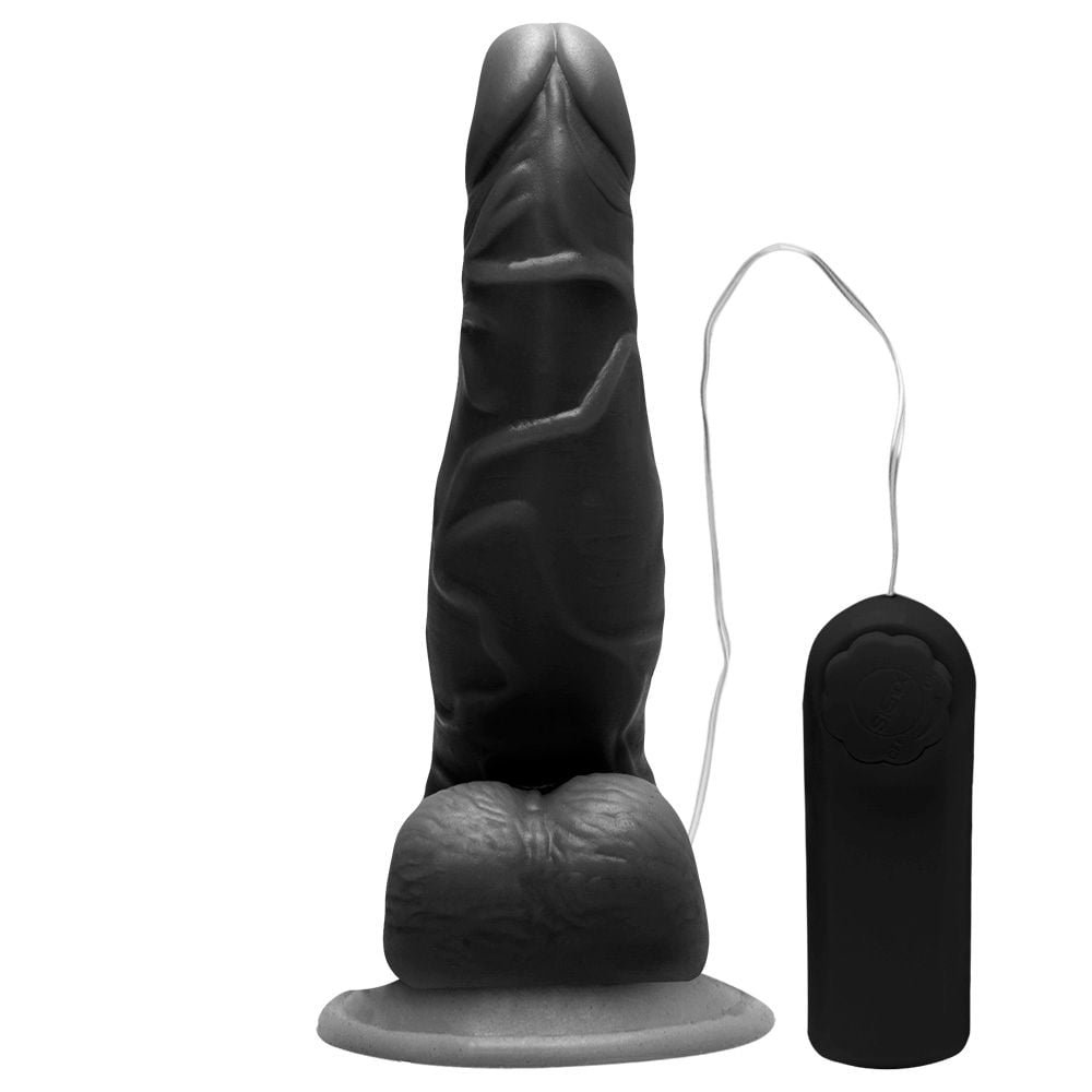 Prótese Vibrador Externo Ventosa 12,5 X 3cm Soulsex