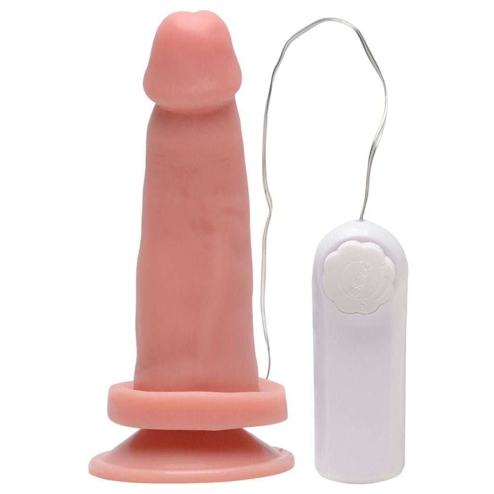 Prótese Vibrador Externo Ventosa 13,5 X 3,5cm Soulsex