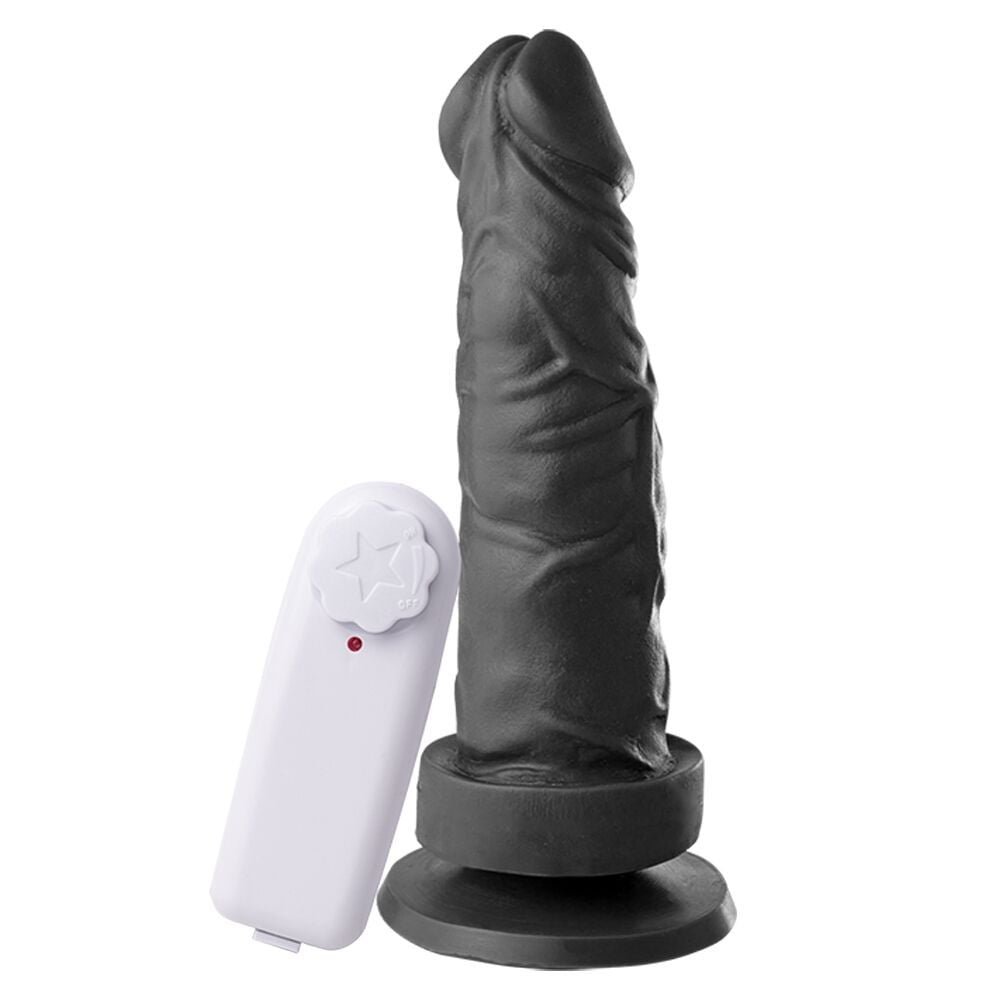 Prótese Vibrador Externo Ventosa 15,5 X 4cm Soulsex