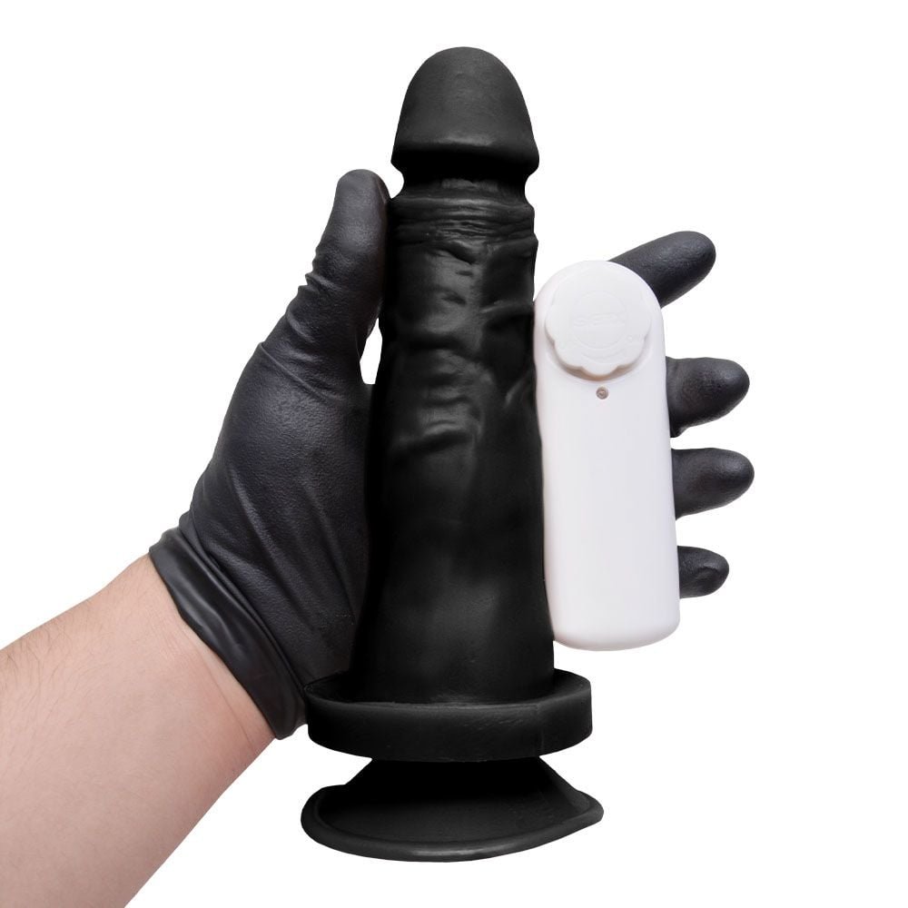 Prótese Vibrador Externo Ventosa 17 X 3,5cm Soulsex